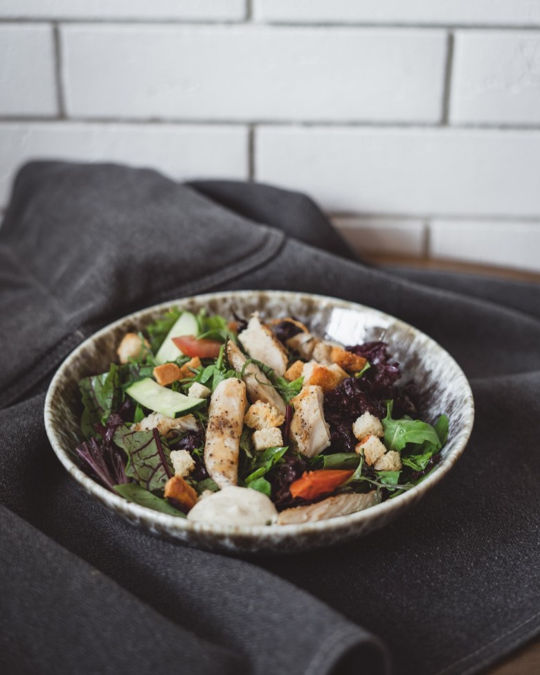 photo of lunch used in a food journal