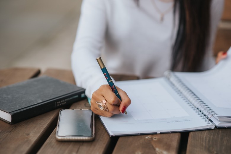 A creative writing journal example