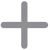 gray plus icon