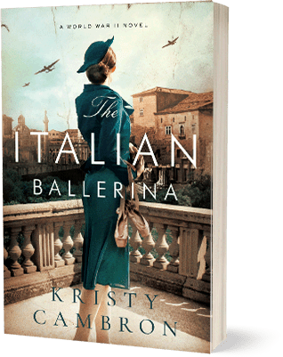 A photo of the cover of "The Italian Ballerina," by Kristy Cambron